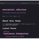 Why I wrote zola-monoplain - 2025-06-20